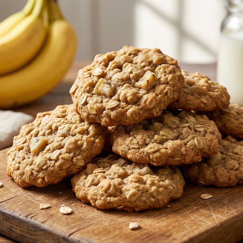 Banana Protein Cookies